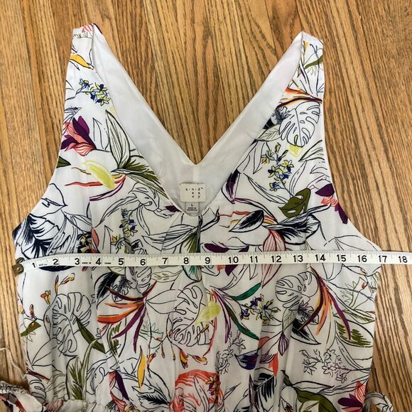 a new day Dress with V Neck White Dress Florals MUST BE BUNDLED, MARKED DOWN - Picture 9 of 12